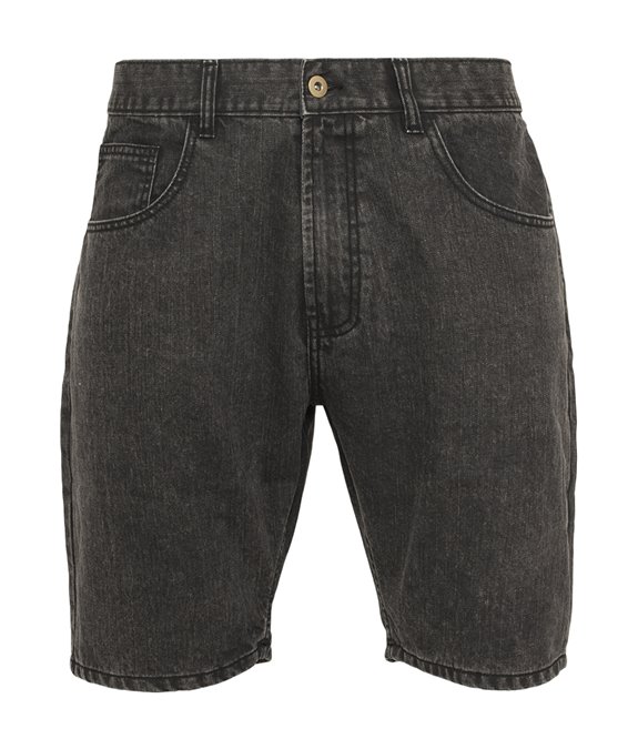 Casual Denim Shorts Black Denim 4